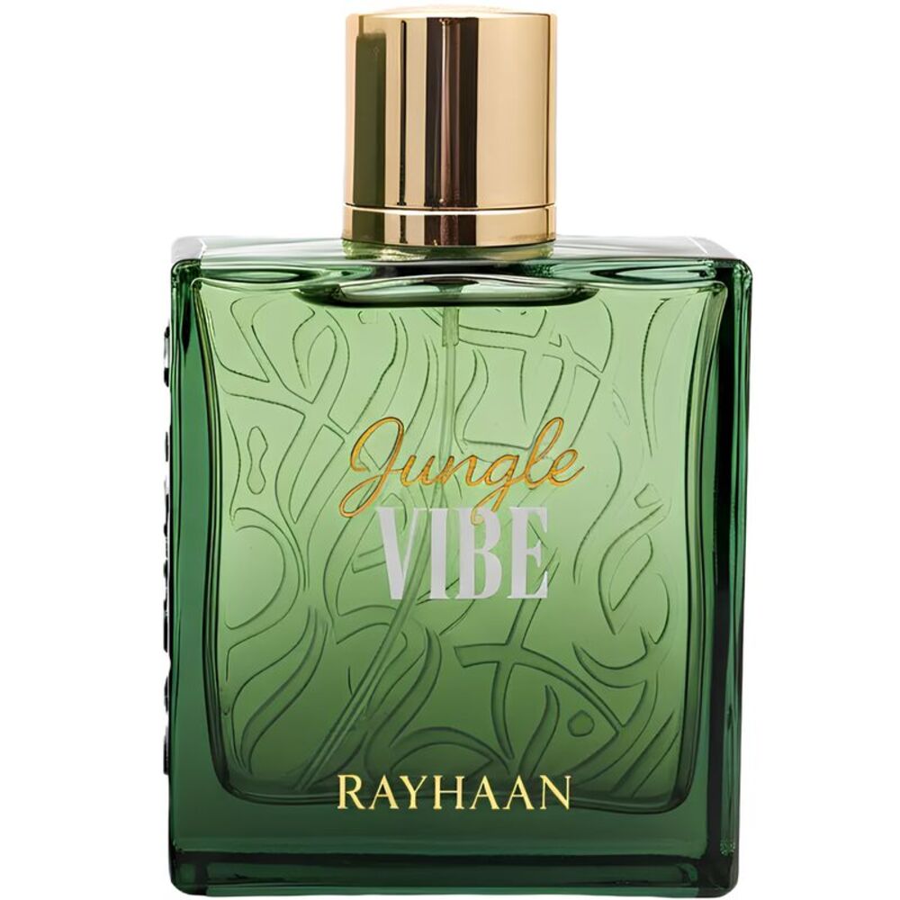 Rayhaan Jungle Vibe Eau de Parfum EDP Spray for Unisex 3.4 oz / 100 ml - New
